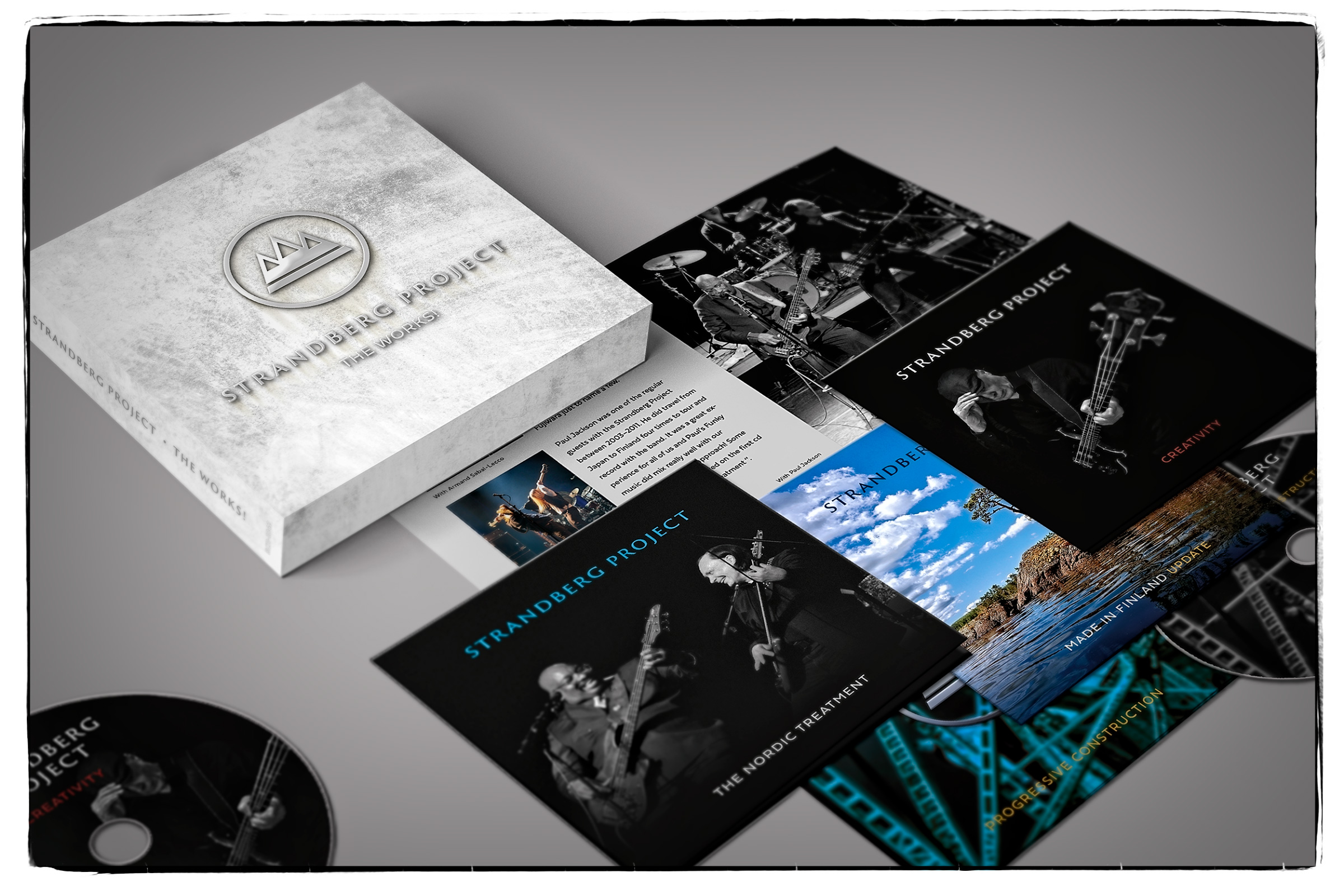 STRANDBERG PROJECT - The works! (boxset 4 cd)